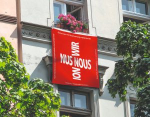 Solidaritätsfahne, Made in China für CHF 6.95, Migros April 2020